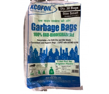 KCOFOIL GARBAGE BAGS 20*24 75MICRON SMALL